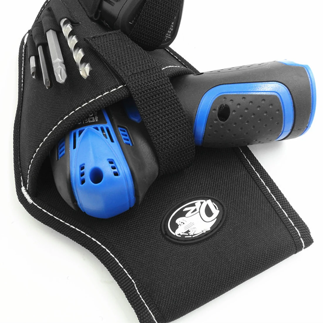 

uxcell Professional Oxford Canvas Toolkit Waterproof& Protective Work Belt Black