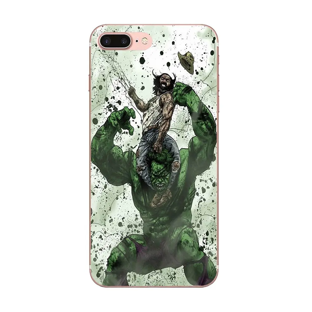 Дэдпул Халк для huawei P7 P8 P9 P10 P20 P30 Lite Mini Plus Pro Y9 Prime P Smart Z 2018 2019 португальский Модный