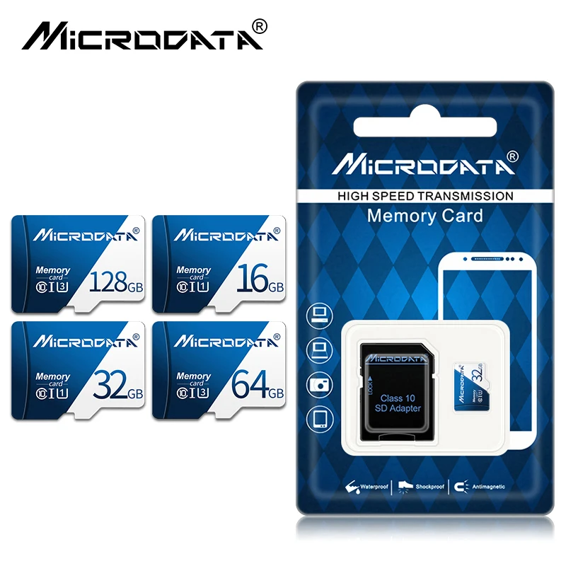 Карта памяти 32 ГБ Micro sd карта 128 флэш-накопитель 8 16 256 Гб TF для мониторинга телефона