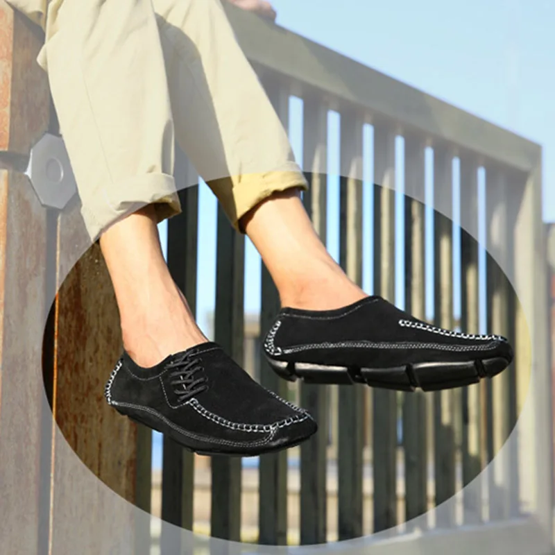 2019 г. новинка мужская повседневная кожаная обувь без шнуровки удобная и мягкая