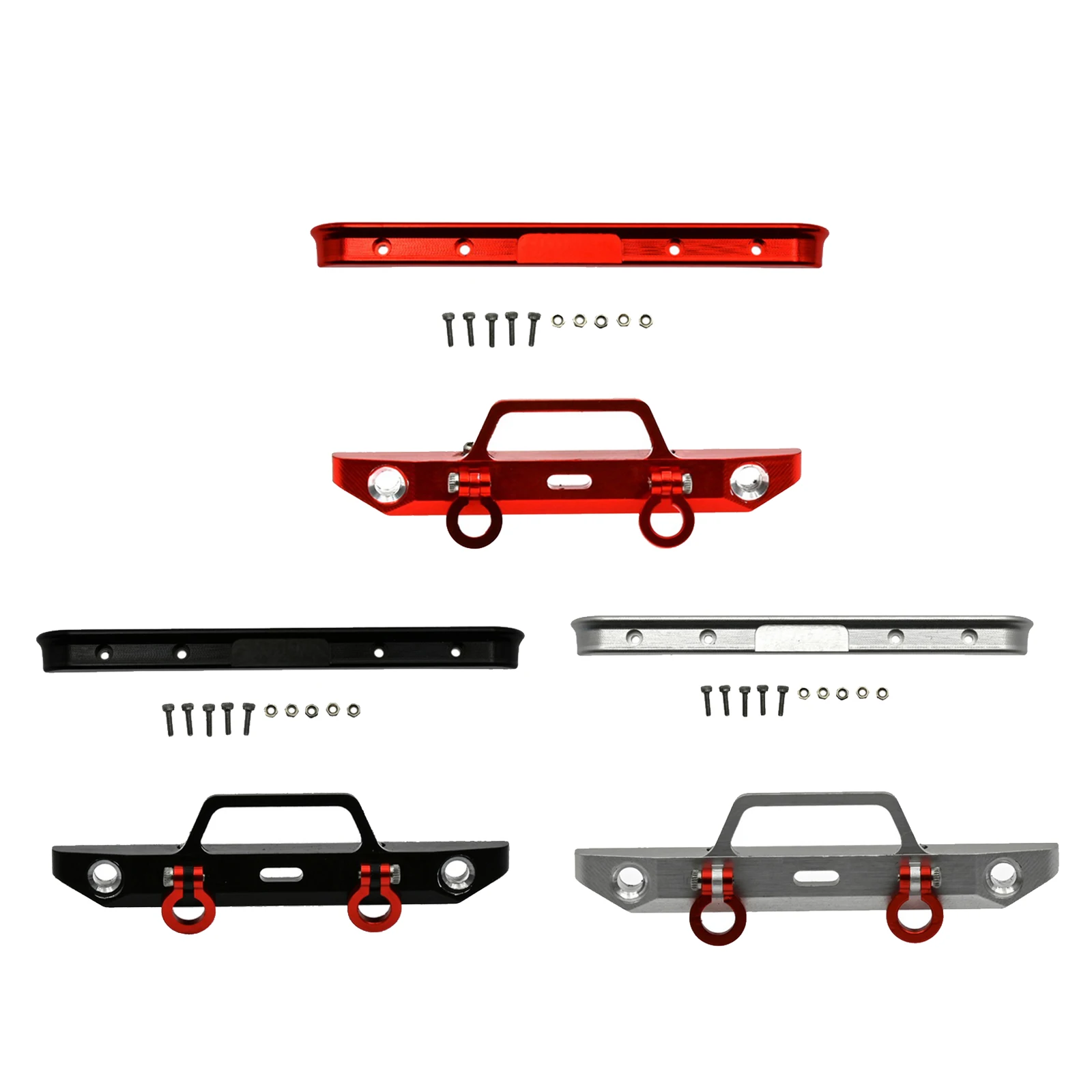 

Передние и задние бамперы RC Crawler для Axial SCX24 AXI90081 1/24, аксессуары