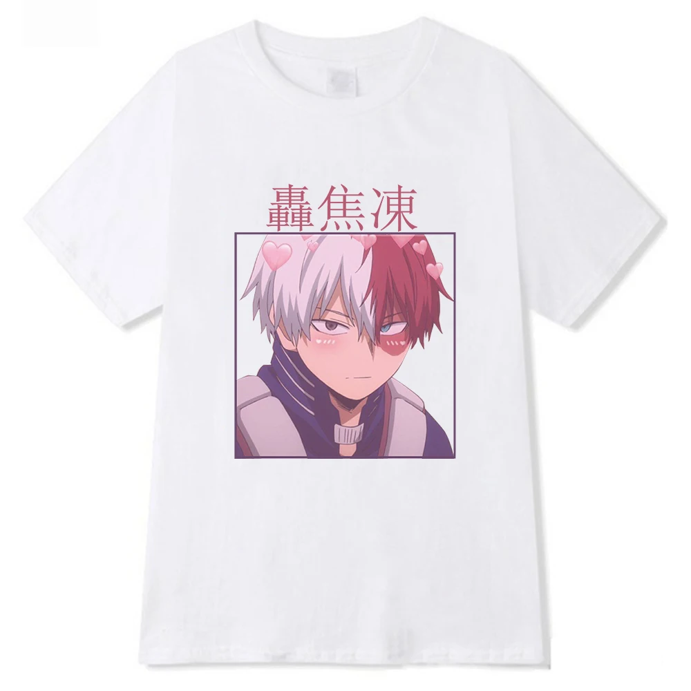 

My Hero Academia Funny Cartoon t Shirt Men and Women Style Summer Hot Anime T-Shirt Graphic T-Shirt Hip Hop
