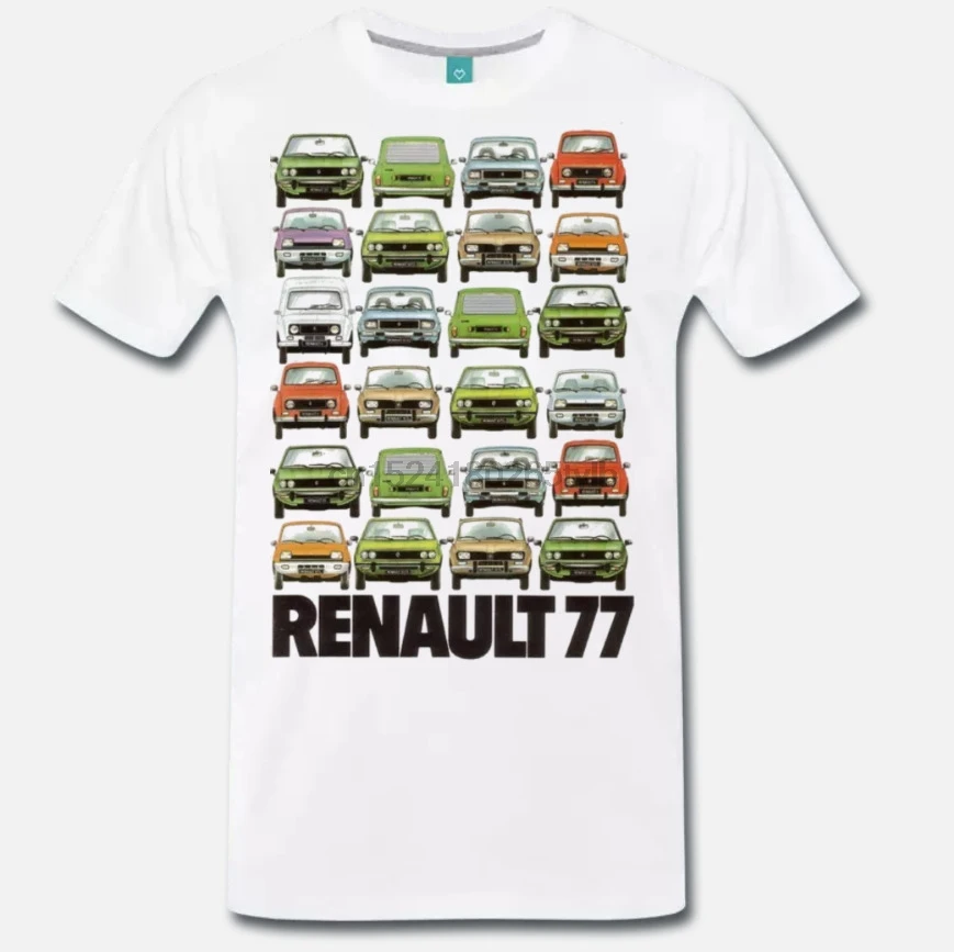 Футболка сетка классические автомобили renault auto 1977 Винтаж 70 лет 1 S M L XL| |