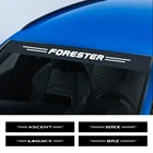 Наклейки на лобовое стекло автомобиля, наклейки для Subaru Forester Legacy BRZ Outback WRX Ascent Crosstrek repa Levorg Tribeca, автомобильные аксессуары