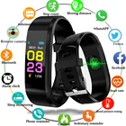 Смарт-браслет для фитнеса для мужчин и женщин, спортивный цифровой Bluetooth браслет с шагомером кровяного давления для Android hua we iOS