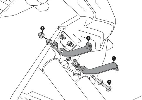 

Fog lamp Spotlight Bracket Holder Spot Light Mount For Yamaha Tenere 700 XTZ700 XT700Z TX690Z XTZ690 Tenere700 2019 2020 2021