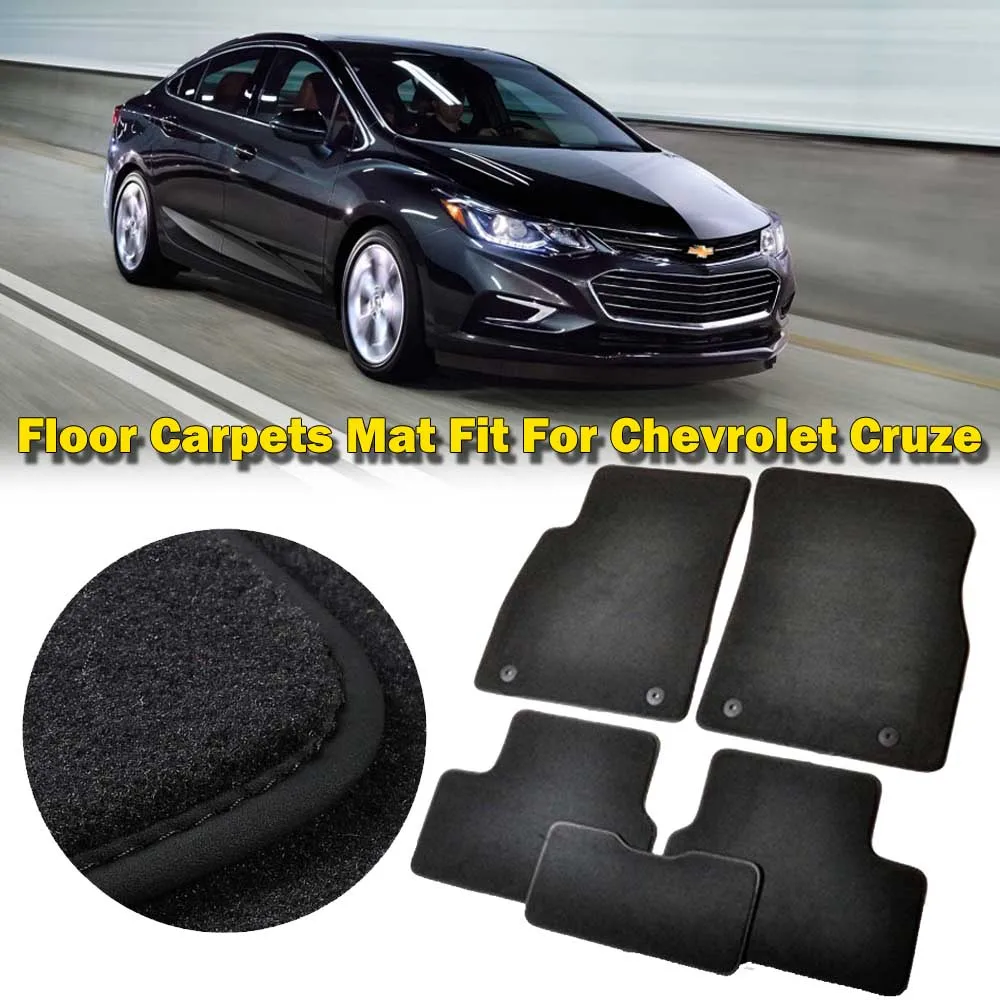 Универсальные однотонные нейлоновые автомобильные коврики без запаха передние