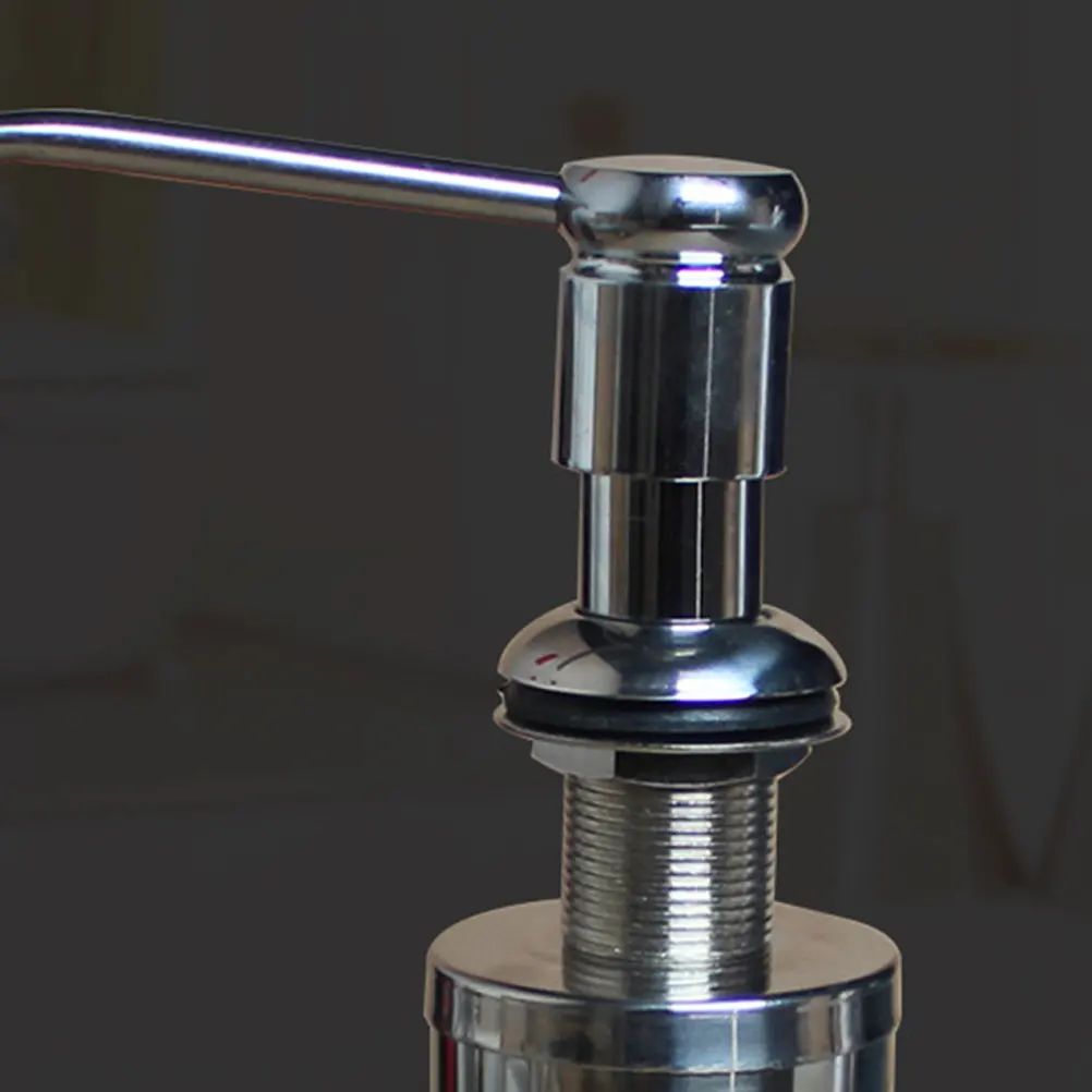 Портативный диспенсер для жидкого мыла из нержавеющей стали 304 пресс бутылка