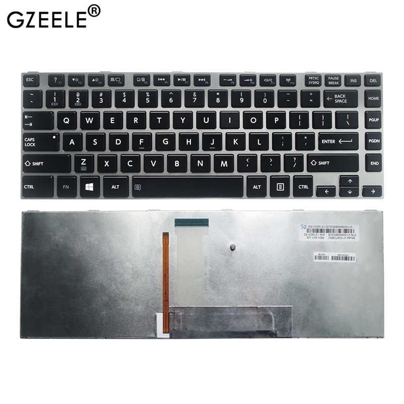 

GZEELE US laptop backlit Keyboard for Toshiba Satellite L800 L800D L830 L835 L840 L845 P840 P845 C800 C840 C845 M800 M805 M840