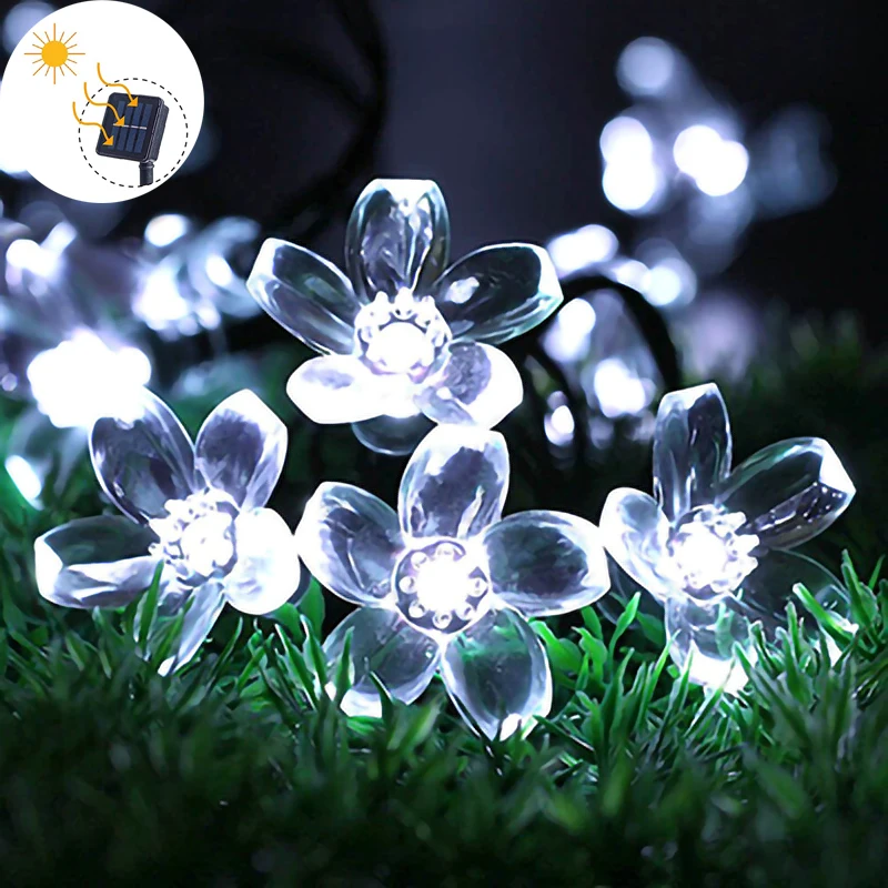 

Garden Solar String Lights 7M 50 LED 2 Modes Waterproof IP65 Outdoor Fairy Lights Decorative Lighting Yard Home Party Christmas