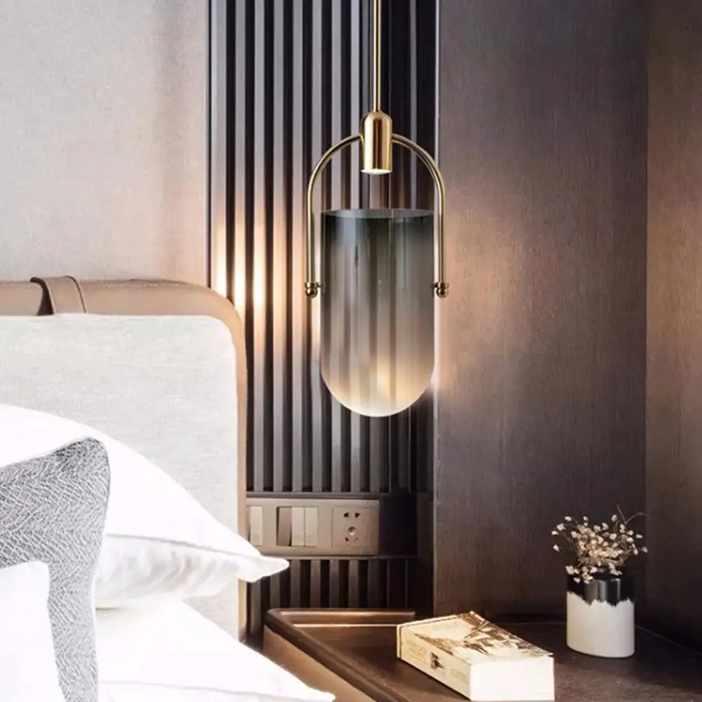 

Creative Ceiling Pendant Lighting with Glass Shade, Adjustable Farmhouse Kitchen Lamp for Kitchen Island, Restaurants