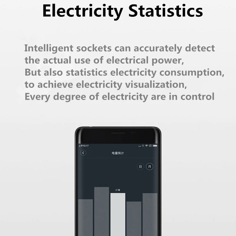 Модернизированная умная настенная розетка Aqara функция таймера безопасная