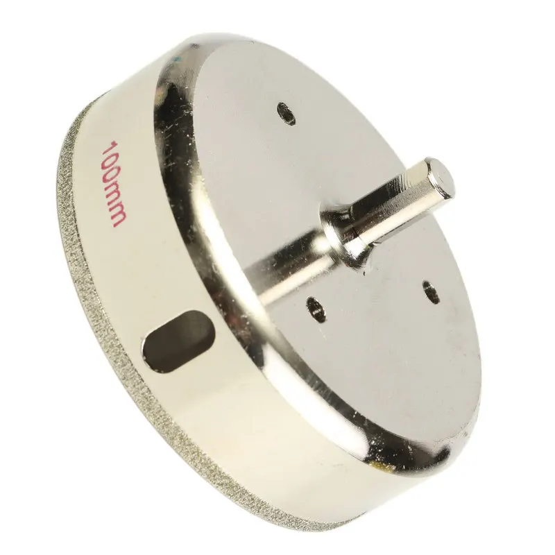 100 мм Гальваническое алмазное сверло отверстие пилы с покрытием каменной кладки