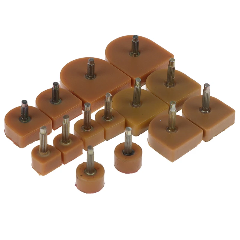 10pcs=5Pairs High Qualiy Brown High Heel Shoes DIY Repairs Tips Pin Dowels Lifts Replacement