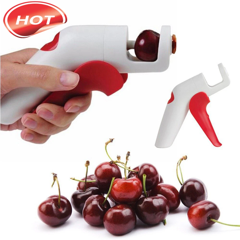 

Hot Creative and practical household kitchen supplies fruit tools cherry peeler corer kitchen gadgets fruit and vegetable gadget
