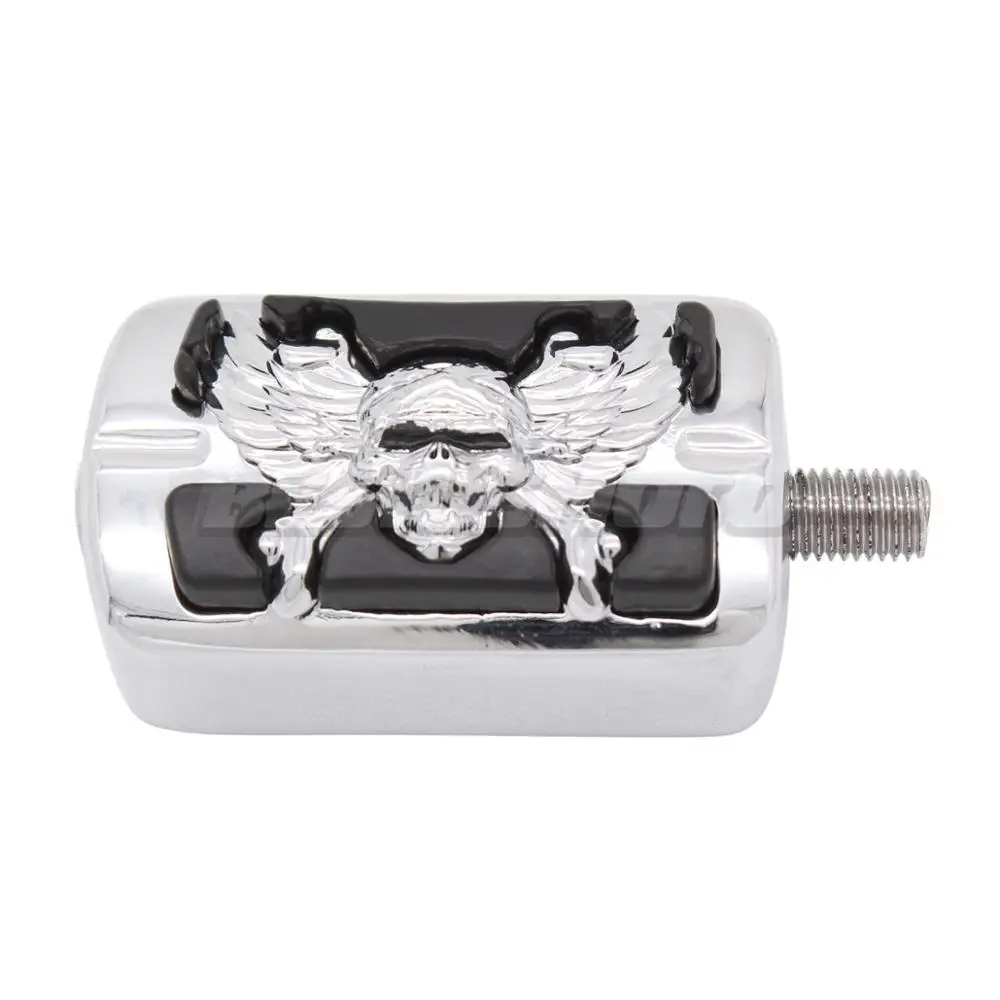 Chrome Shifter Peg Мотоцикл подножки переключения Peg педаль тормоза Накладка для Harley спортивный Железный XL 883 1200 883R 883C 883L улица XG 750 500 - Цвет: Chrome Shifter Peg