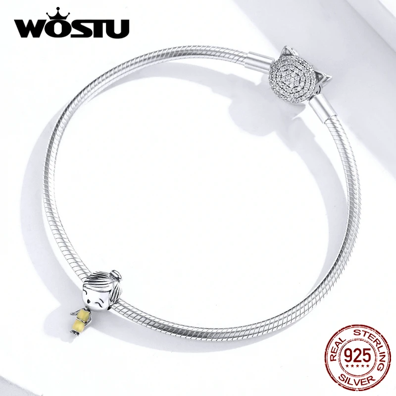 WOSTU Семейные Подвески для мамы и папы из стерлингового серебра 925 пробы бусины