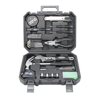 combination hammer tool set carbon steel hard home tool box with tools carry portable caisse a outil household items ek50tb