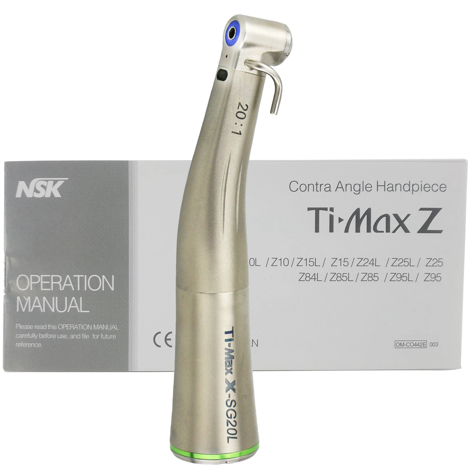 Ti-Max X-SG20L стоматологические очки волоконно-оптический 20:1 имплантат угловой наконечник NSK