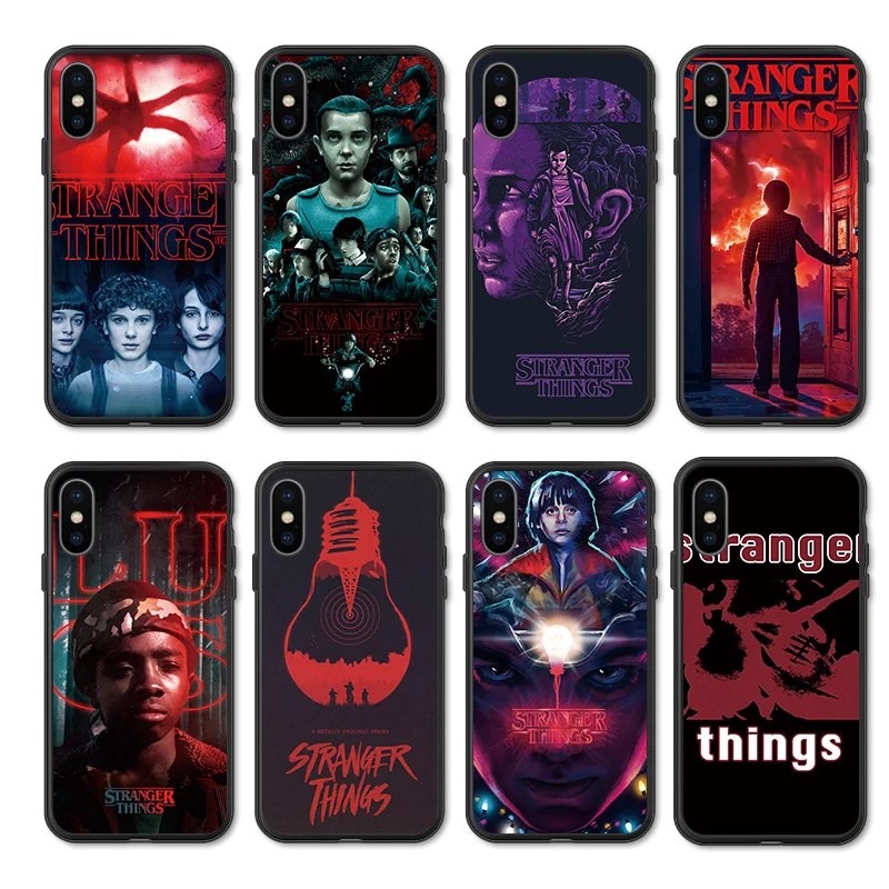 Чехол для телефона iphone 11 Pro Max XR XS MAX X Stranger Things tv series Apple 8 7 6 5S s Plus Силиконовый ТПУ