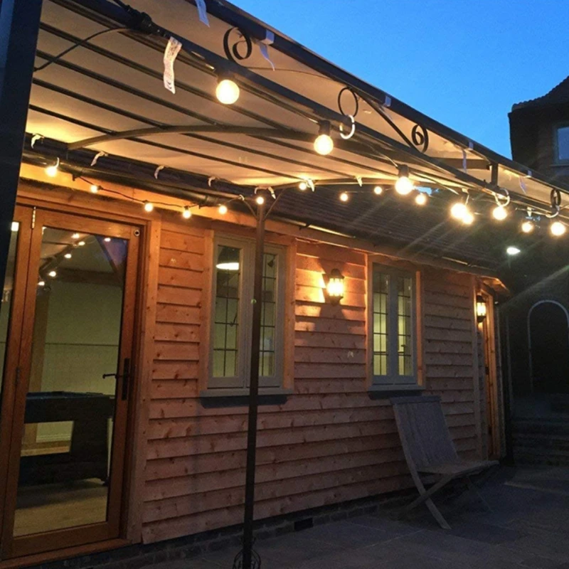 

US/UK/EU Plug LED Imitation Tungsten Filament Lamp String Outdoor Indoor Decor