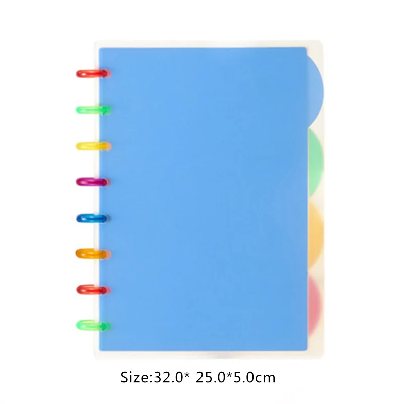 Записная книжка с отверстием в форме гриба А4/А5 для студентов дневник офисные и