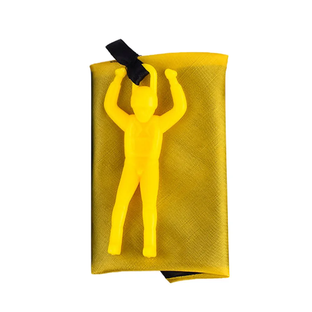 Мини-солдат из парашюта для ручного запуска забавная игрушка Детская уличная