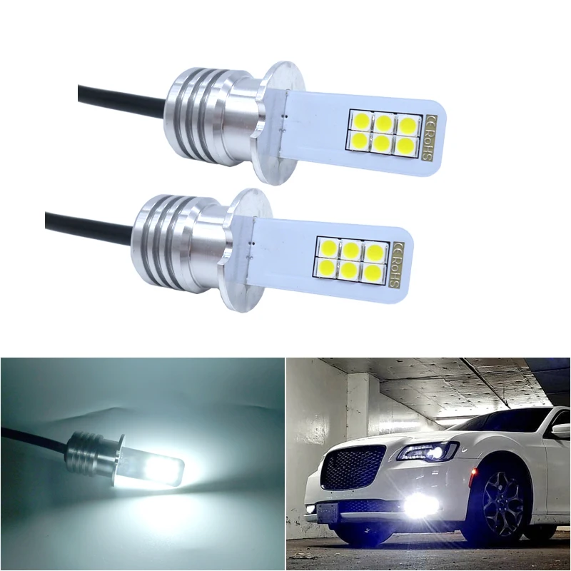 

2Pcs 80W H8 H11 LED Fog Lights Bulb For VW Passat B6 B5 Golf 7 6 5 Touareg Tiguan Jetta Polo H7 9005 9006 HB3 HB4 White 12V 24V