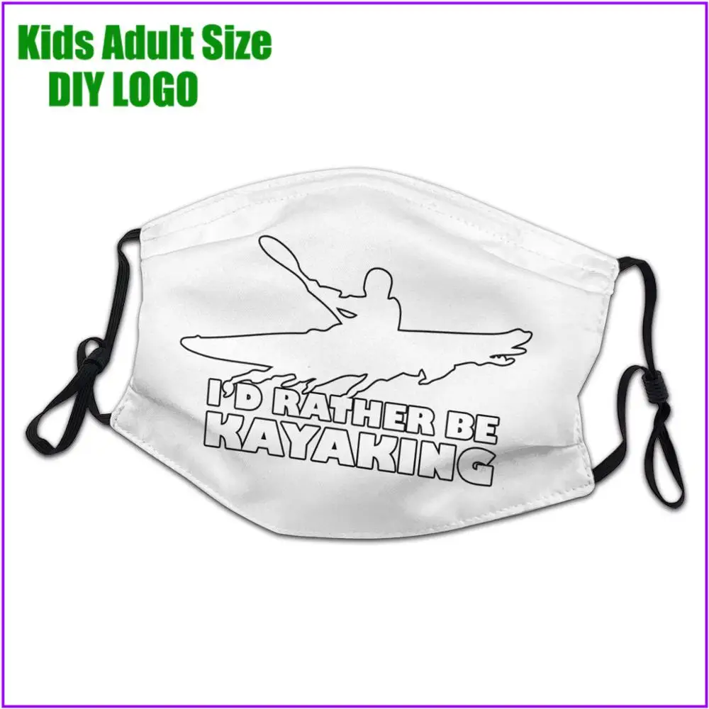 Я предпочитаю каякинга Байкерская маска для детей мужчин и женщин мотоциклетная