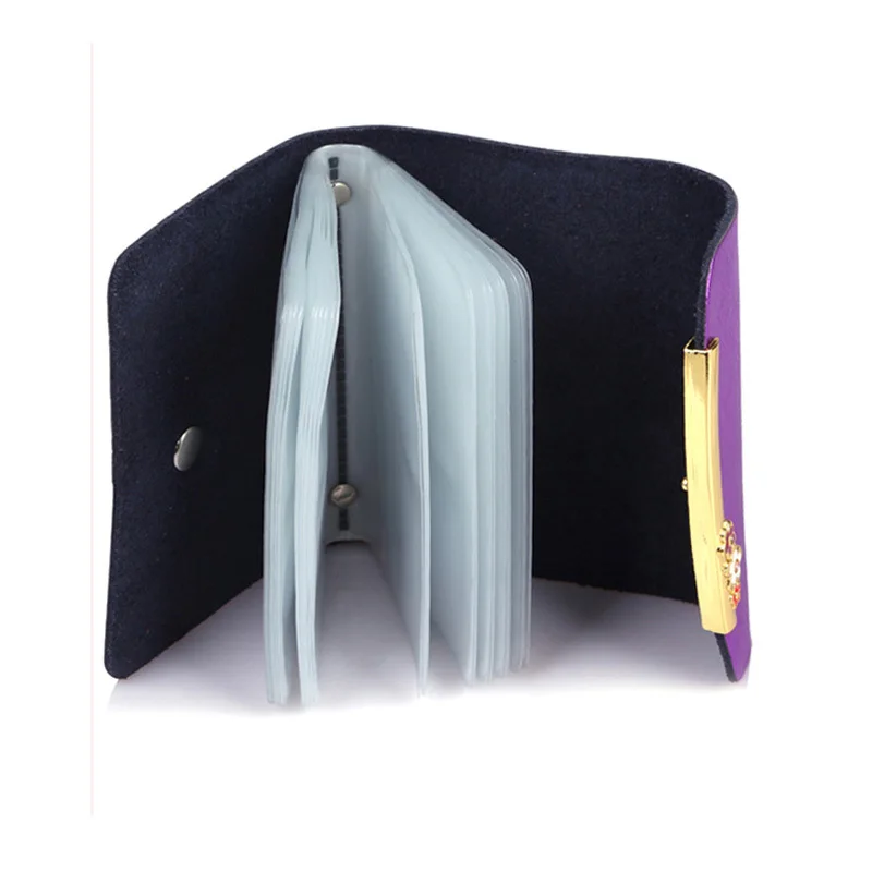 Горячая 100% натуральная коровья кожа сумка для карт 2018 модный сливовый