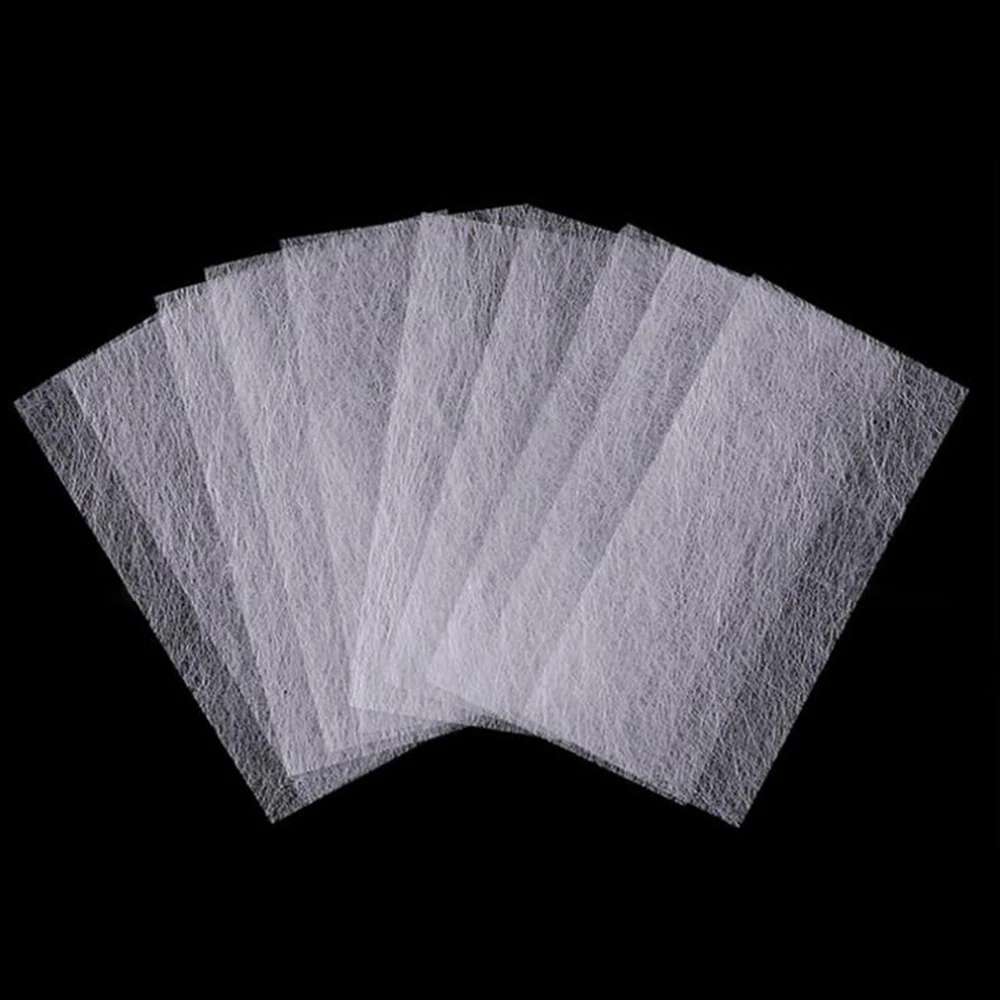 20 цветов стекловолокно для дизайна ногтей наращивания геля форма гель бумага