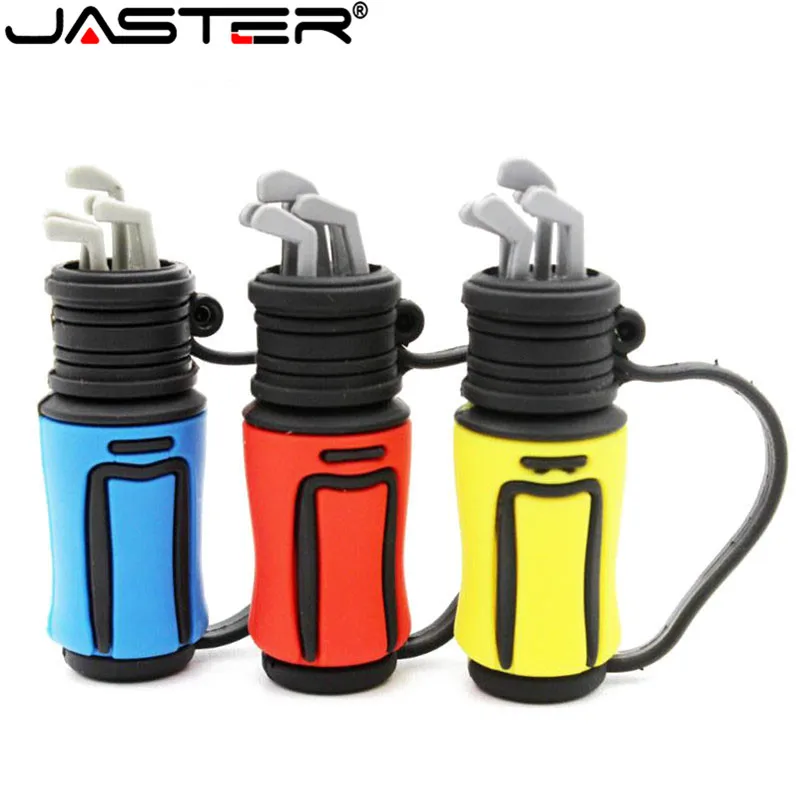 

JASTER The new Golf bag USB flash drive USB 2.0 Pen Drive minions Memory stick pendrive 4GB 8GB 16GB 32GB 64GB gift