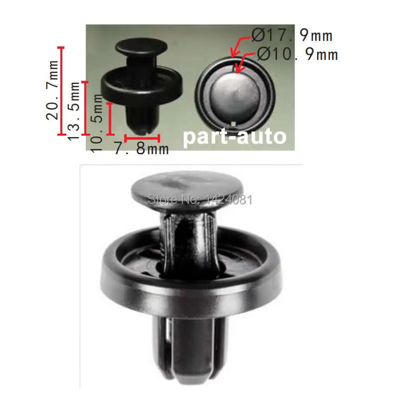 

50x 100x 500x OEM for Subaru Part Number 909140065, Wheel Arch Lining, Inner Wing, Splashguard Plastic Trim Clips