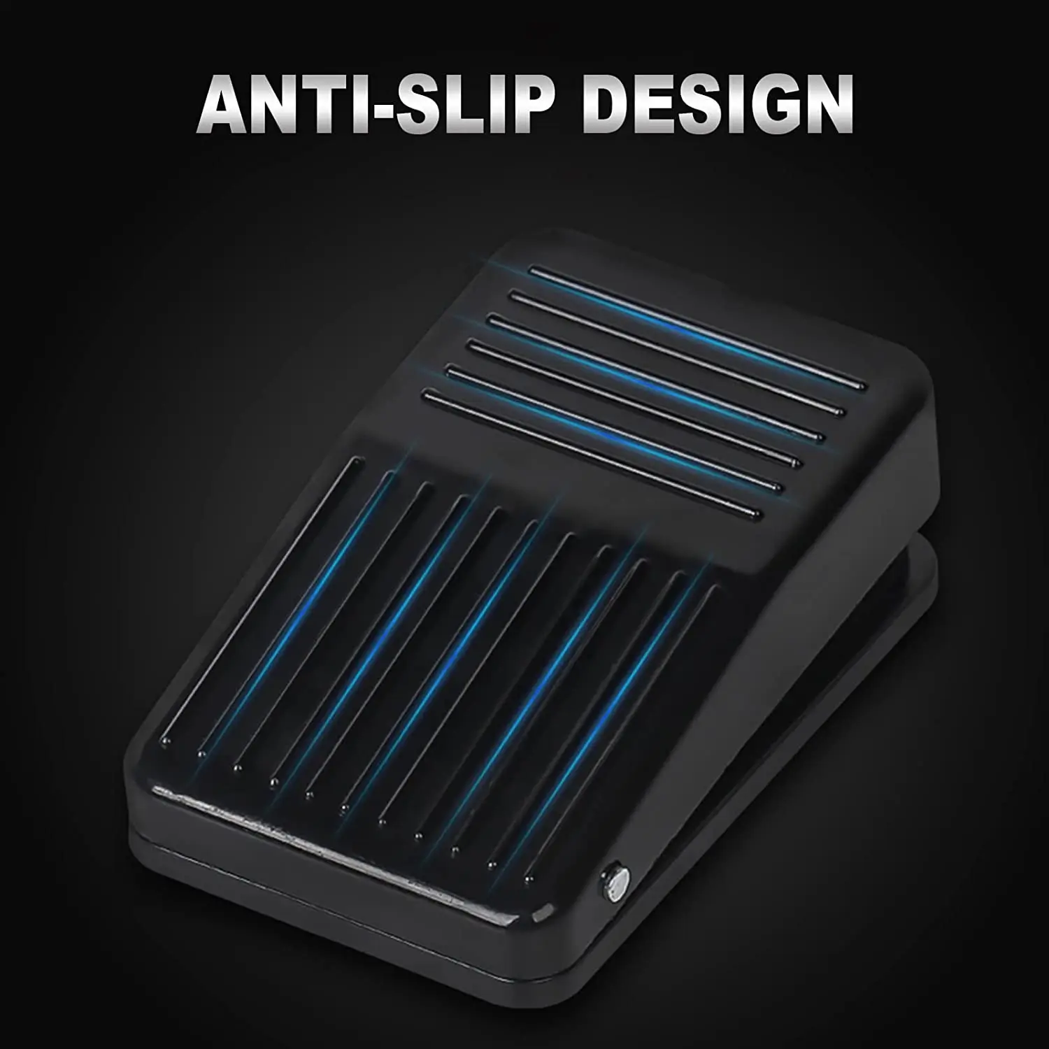 Горячая Распродажа черная пластиковая татуировка педаль компактная