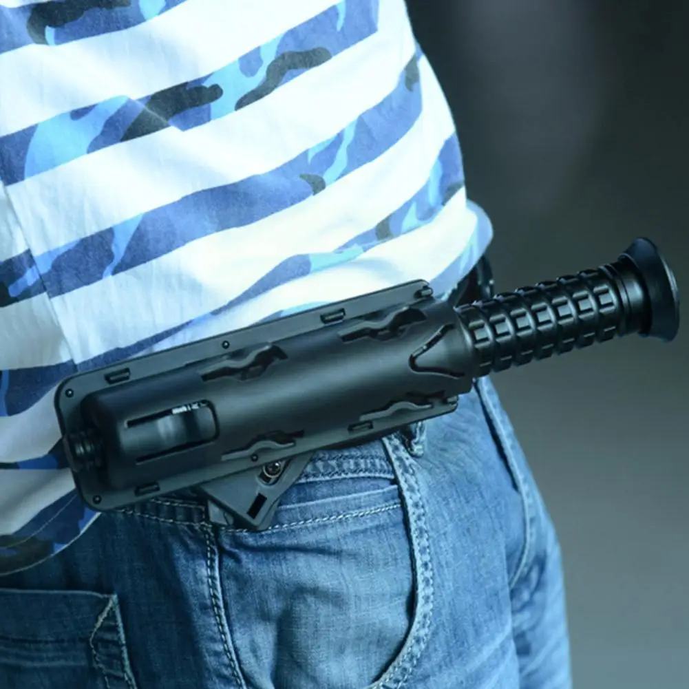 

Universal 360 Degree Rotation Baton Holster Black Tool Safety Edc Sleeve Survial Protective Outdoor Holder Kit F2x7