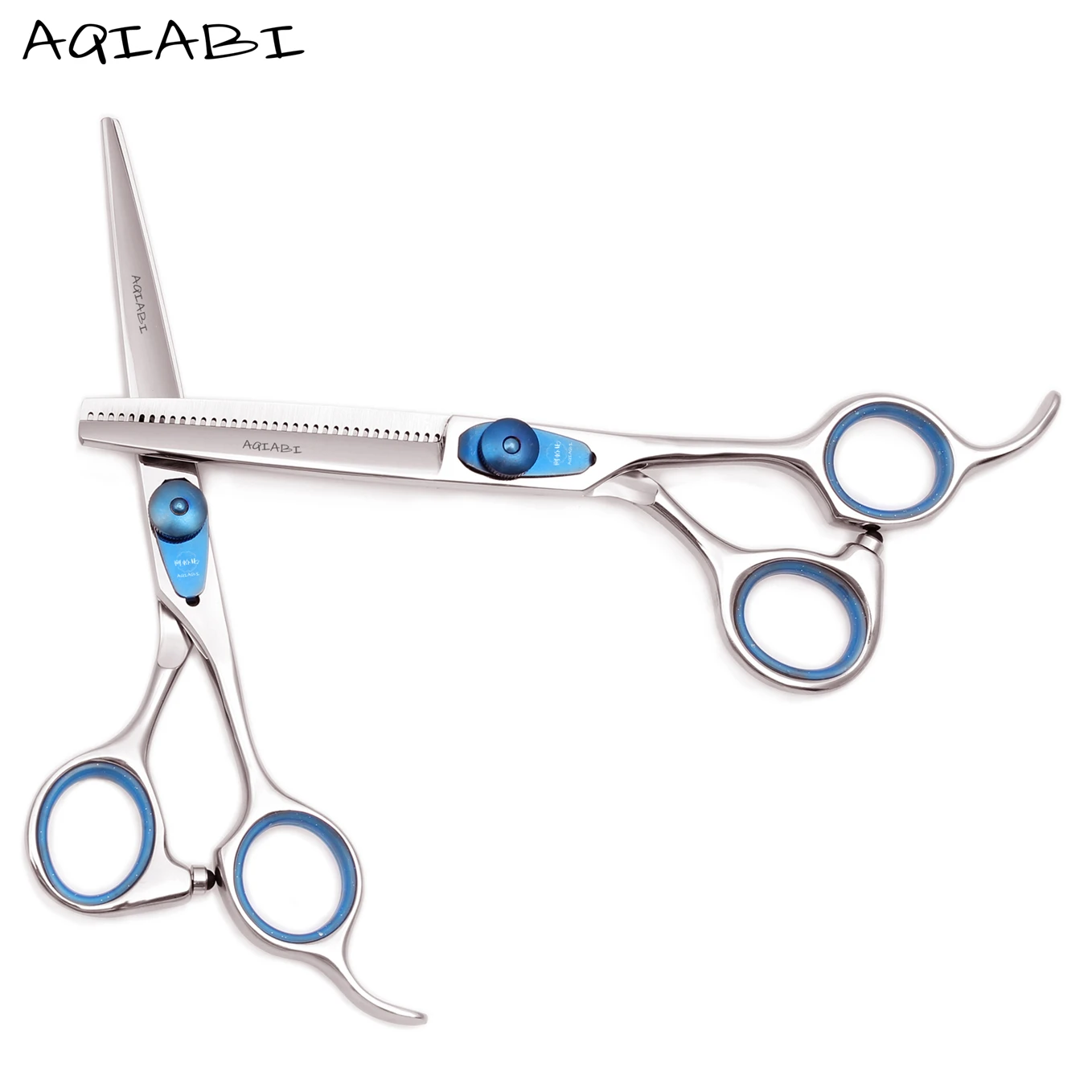 Парикмахерские ножницы AQIABI Профессиональные 6 дюймов 440с для стрижки волос