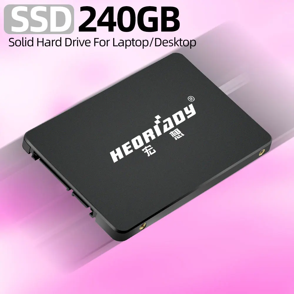Высокоскоростной твердотельный накопитель HEORIADY SSD 240 ГБ 256 жесткий диск для ПК