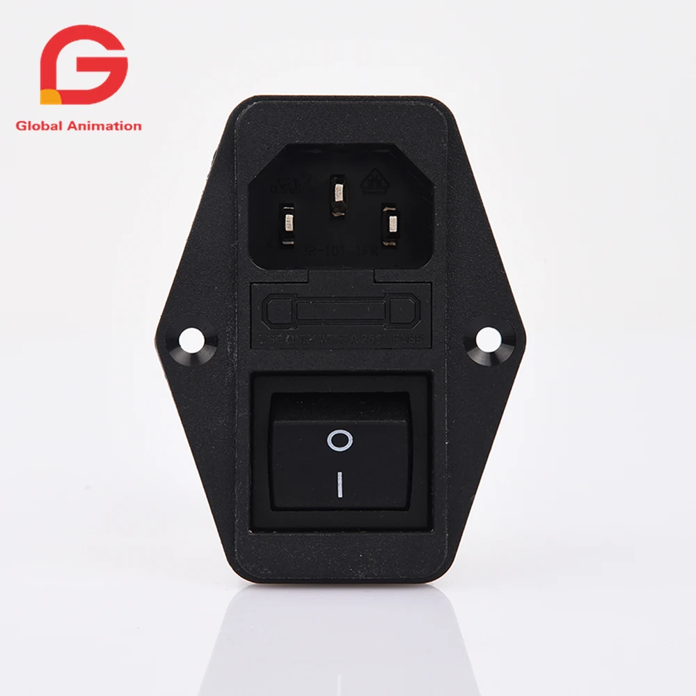 Подавитель Шума переменного тока 6A/10A 115/250 В фильтр электромагнитных помех для