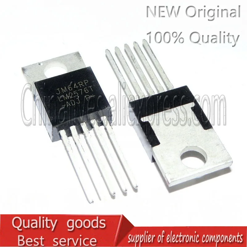 

10pcs/lot New LM2576 LM2576T-ADJ DC-DC Power Supply Regulator