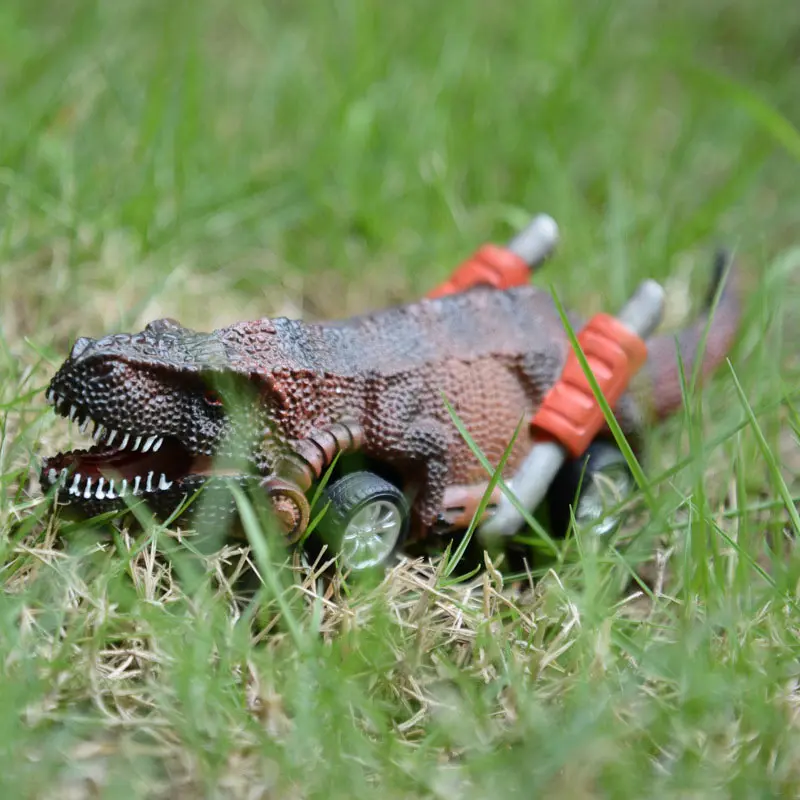 

6PCS Pull Back Dinosaur Car Toy Highly Realistic Dinosaur Design Vehicle Toys Children'S Educational Toy