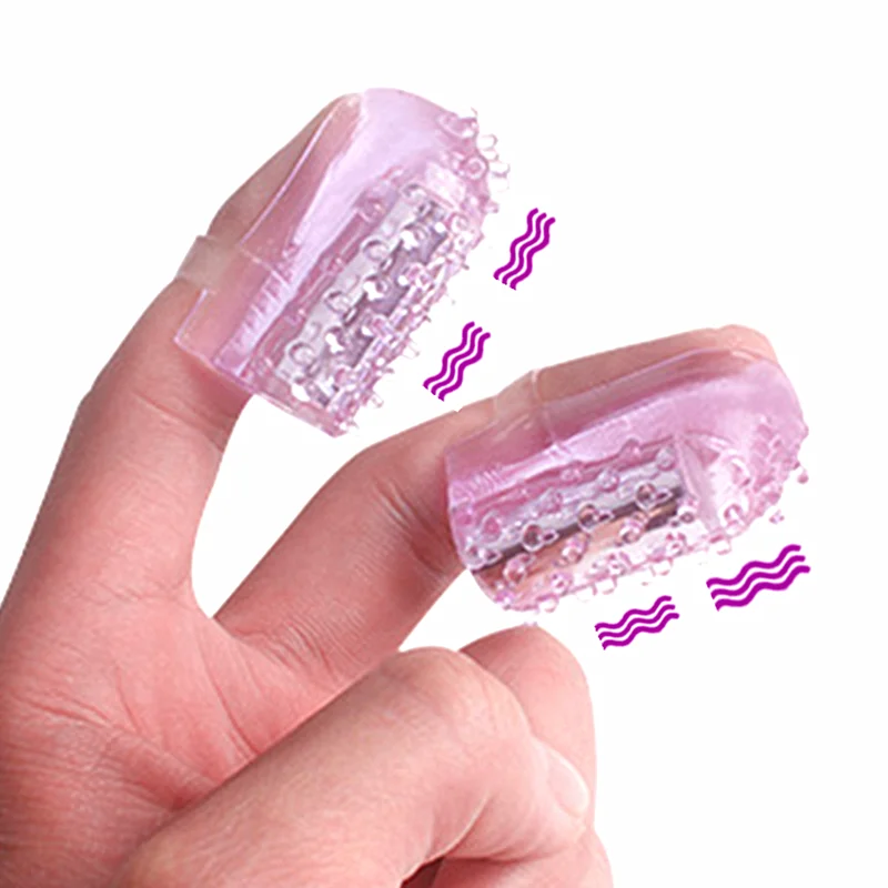 Эротический вибратор для пальцев Женский мини-массажер влагалища вибрирующие