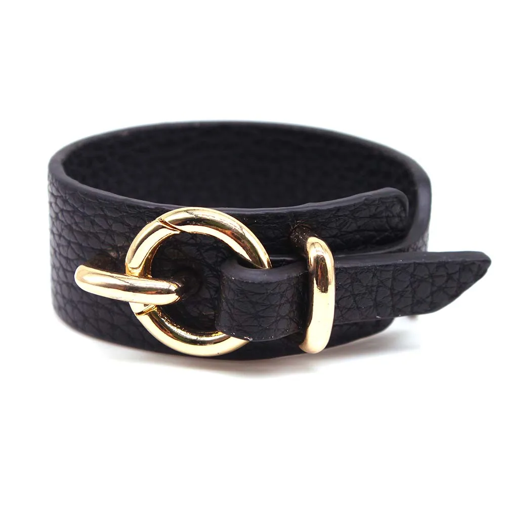 

New Fashion Punk Leather Bracelet Newest Bracelets & Bangles For Women Wristband Charm Cuff Bracelets