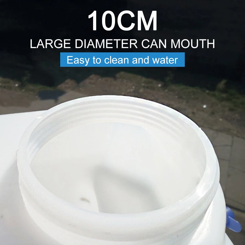 Вместительное уличное ведро для воды 10-18 л с краном портативные резервуары