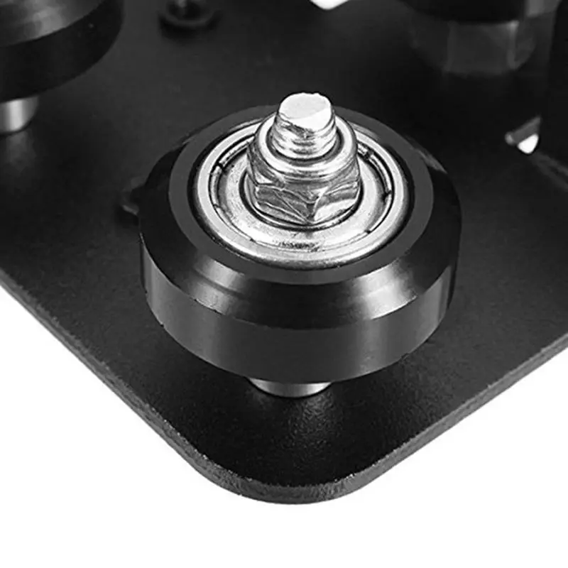 Экструдер сзади Поддержка пластины с ролик для Эндер 3 CR 10 10S S4 3D принтеры|Детали и