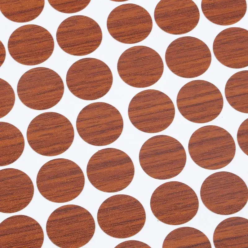 60 шт. 20 мм самоклеящийся винт для шкафа крышка крышки наклейки на