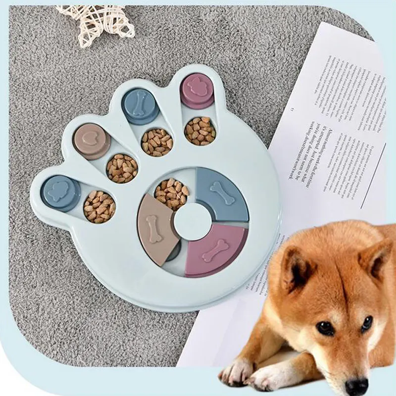 Игрушка головоломка для собаки развивающая IQ Интерактивная медленная подача