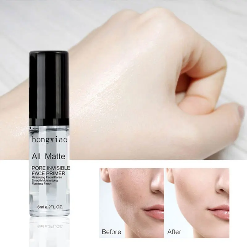 

Invisible Face Pores Hydrating Makeup Base Face Primer Gel Pore Light Primer Oil-Free Make Up Matte Looks Cosmetic Long Last