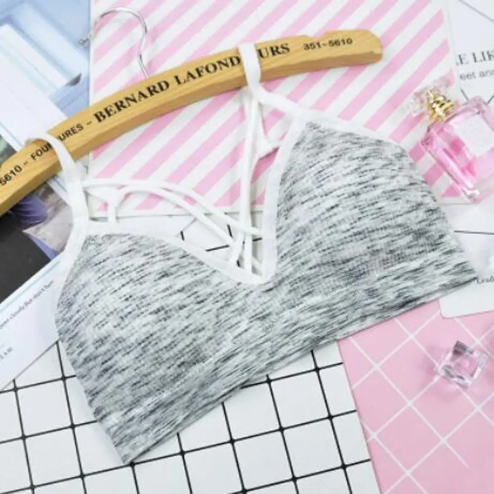 1 шт. новый спортивный бюстгальтер для йоги тонкие плечевые лямки Мягкая