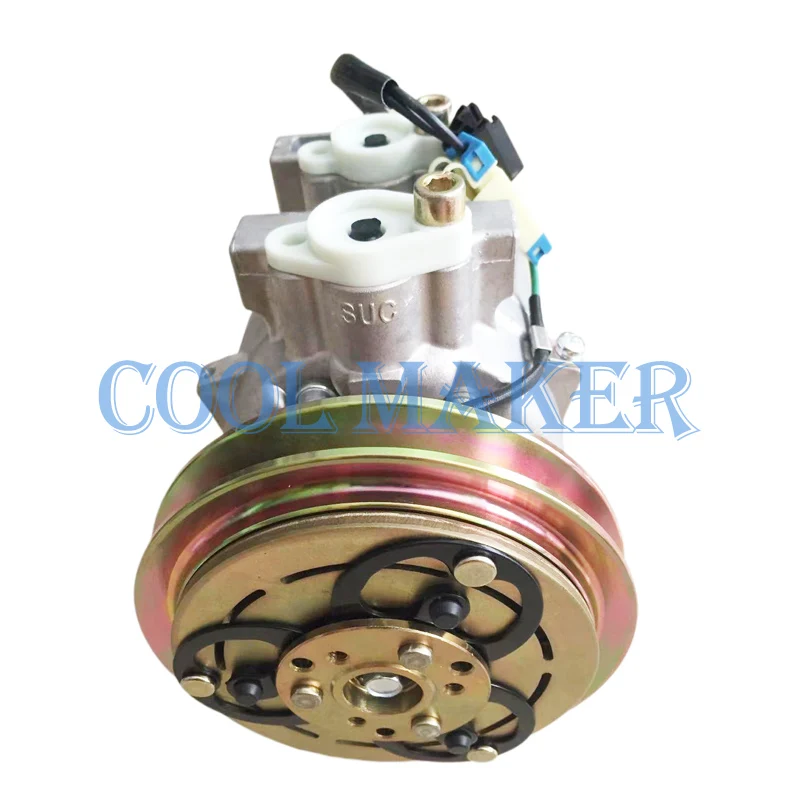 Компрессор переменного тока DKV14C для экскаватора Hitachi Hyundai HYUNDAI 506021-6413 11N690040 11N6-90040