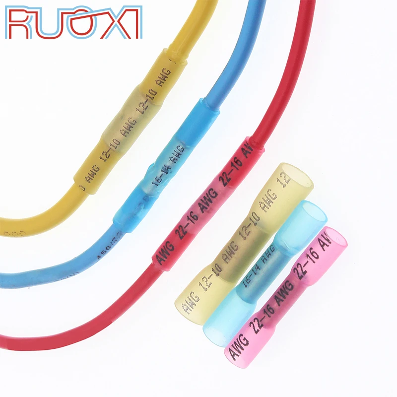 Heat shrinkable connector waterproof wire and heat sheath with stripper|Терминалы| |